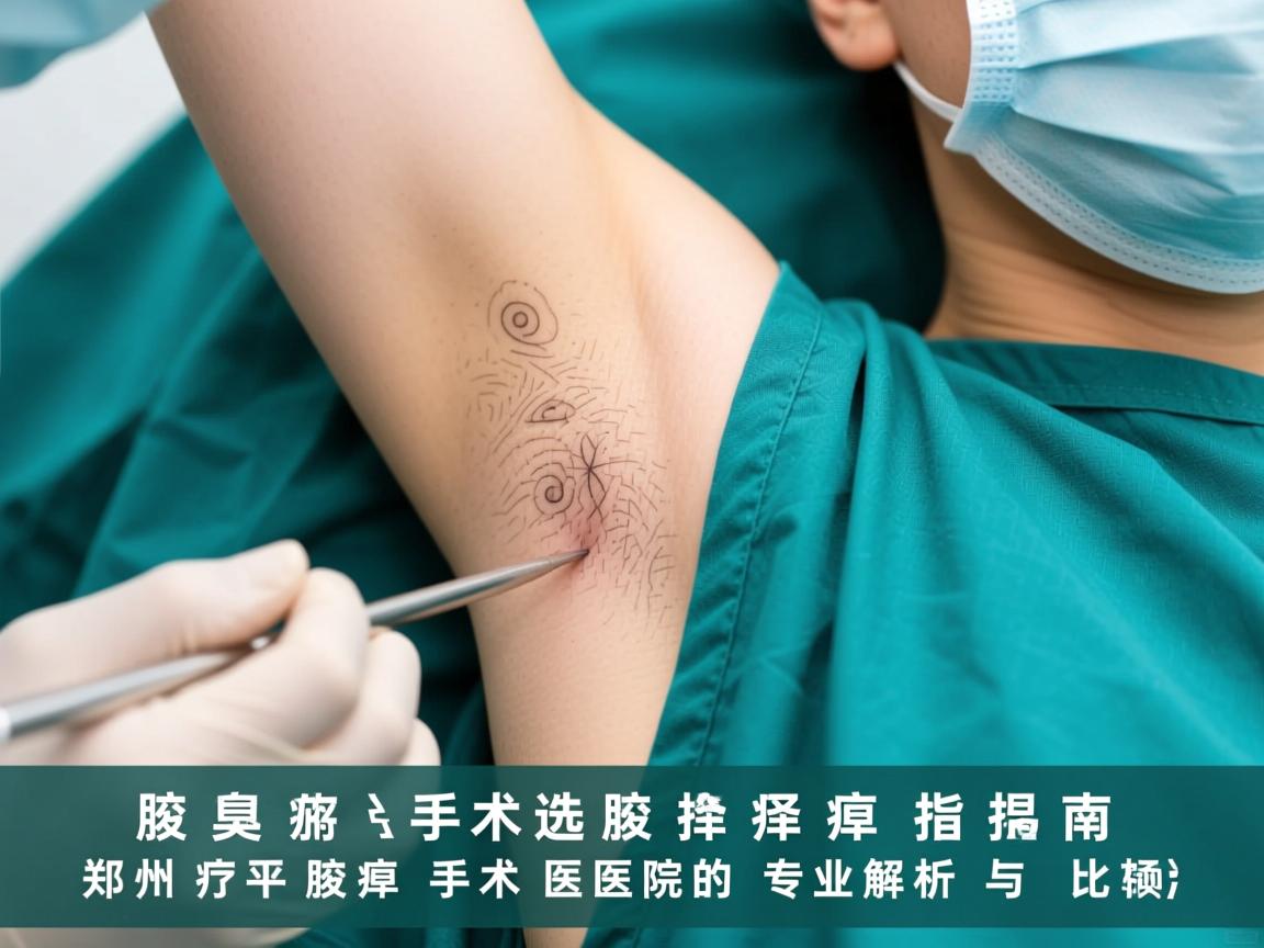 腋臭手术选择指南，郑州腋臭手术医院的专业解析与比较