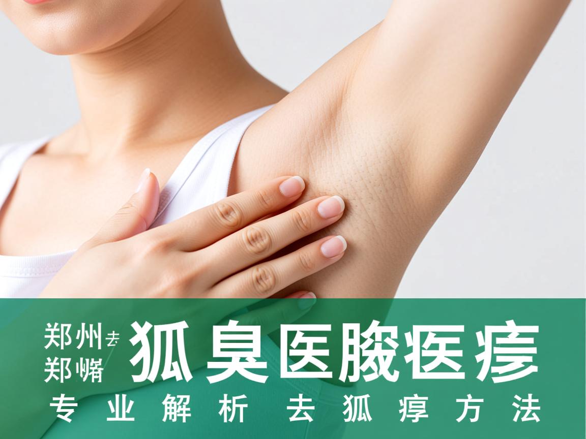 郑州去狐臭医院推荐，郑州附医腋臭医院专业解析去狐臭方法