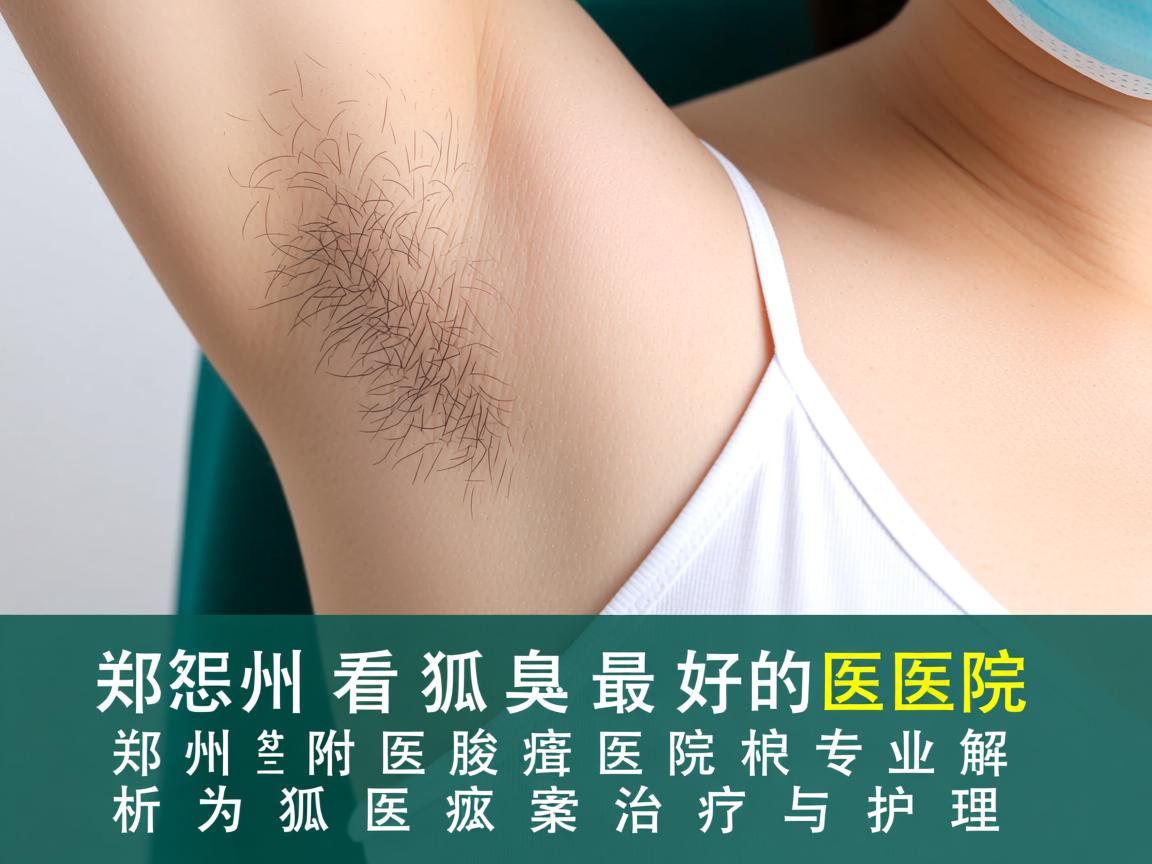 郑州看狐臭最好的医院，郑州附医腋臭医院专业解析狐臭治疗与护理