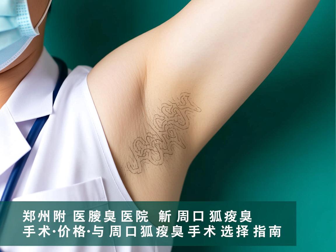郑州附医腋臭医院解析，周口狐臭手术价格与周口狐臭手术选择指南