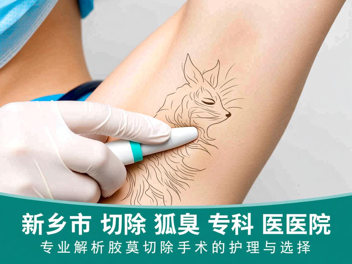 新乡市切除狐臭专科医院，专业解析腋臭切除手术的护理与选择