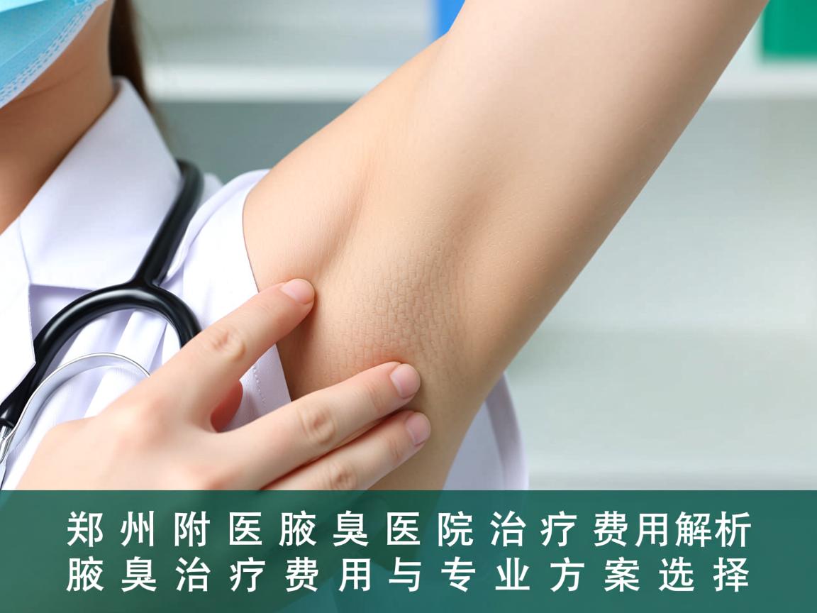 郑州附医腋臭医院治疗费用解析，腋臭治疗费用与专业方案选择