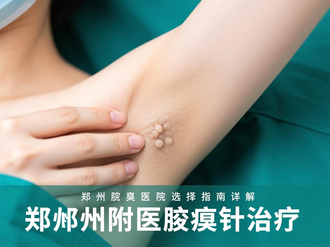 郑州腋臭医院选择指南,详解郑州附医腋臭针治疗 郑州腋臭医院选择指南,详解郑州附医腋臭针治疗