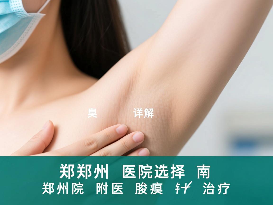 郑州腋臭医院选择指南,详解郑州附医腋臭针治疗 郑州腋臭医院选择指南,详解郑州附医腋臭针治疗
