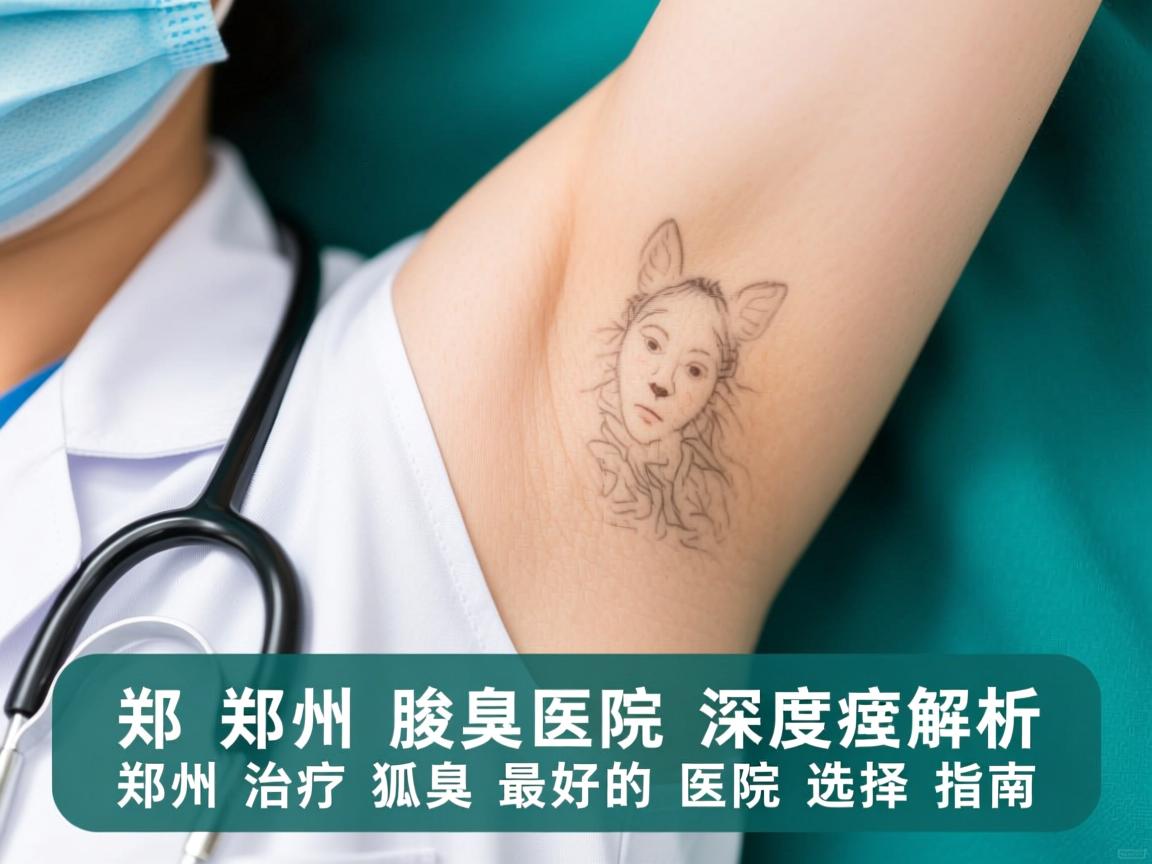 郑州腋臭医院深度解析，郑州治疗狐臭最好的医院选择指南