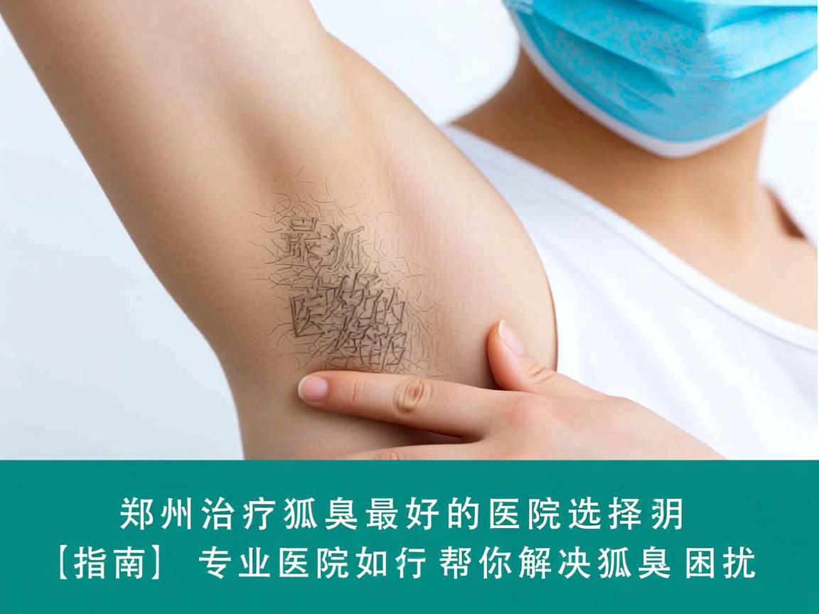 郑州治疗狐臭最好的医院选择指南，专业医院如何帮你解决狐臭困扰