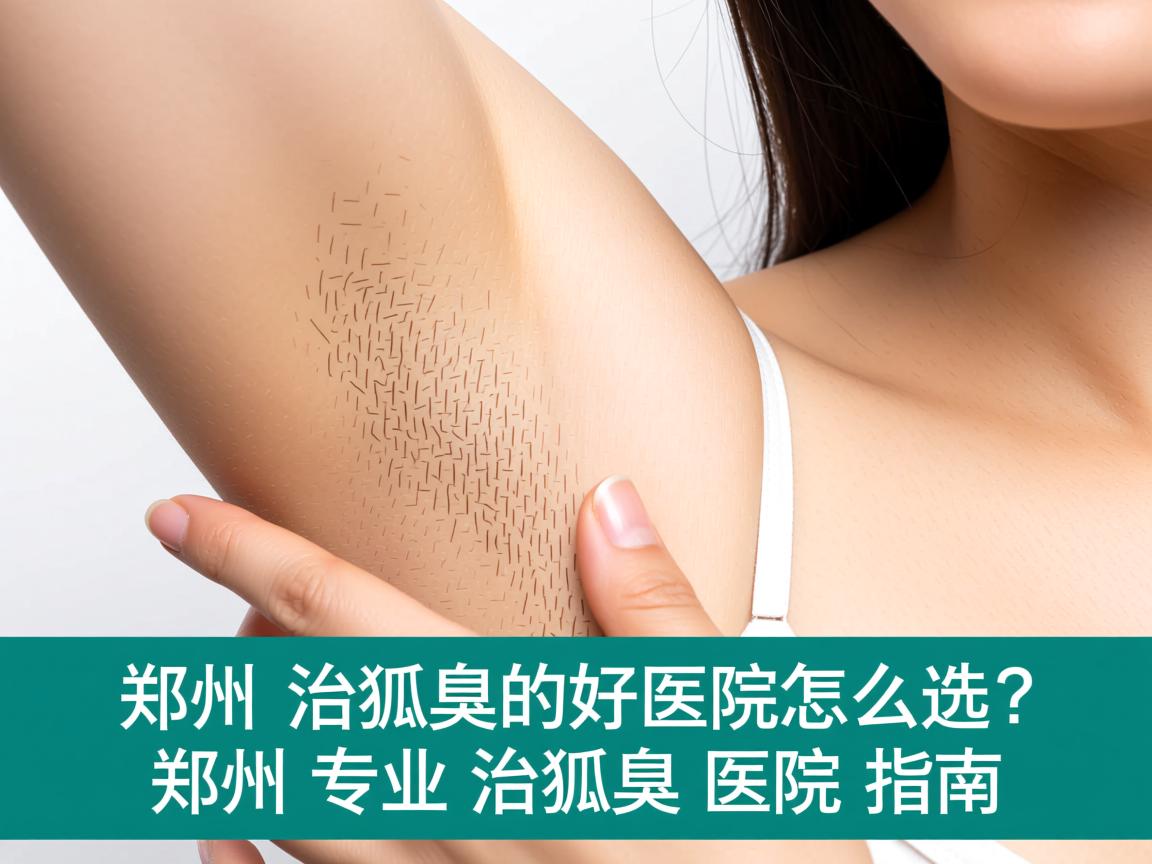 郑州治狐臭的好医院怎么选？郑州专业治狐臭医院指南
