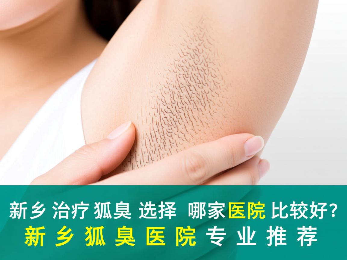 新乡治疗狐臭选择哪家医院比较好？新乡狐臭医院专业推荐