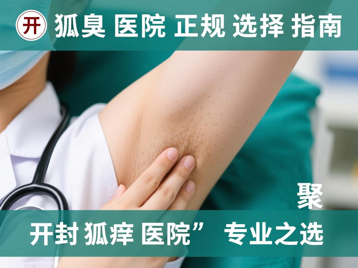 开封狐臭医院正规选择指南,聚焦开封狐臭医院的专业之选 开封狐臭医院正规选择指南,聚焦开封狐臭医院的专业之选