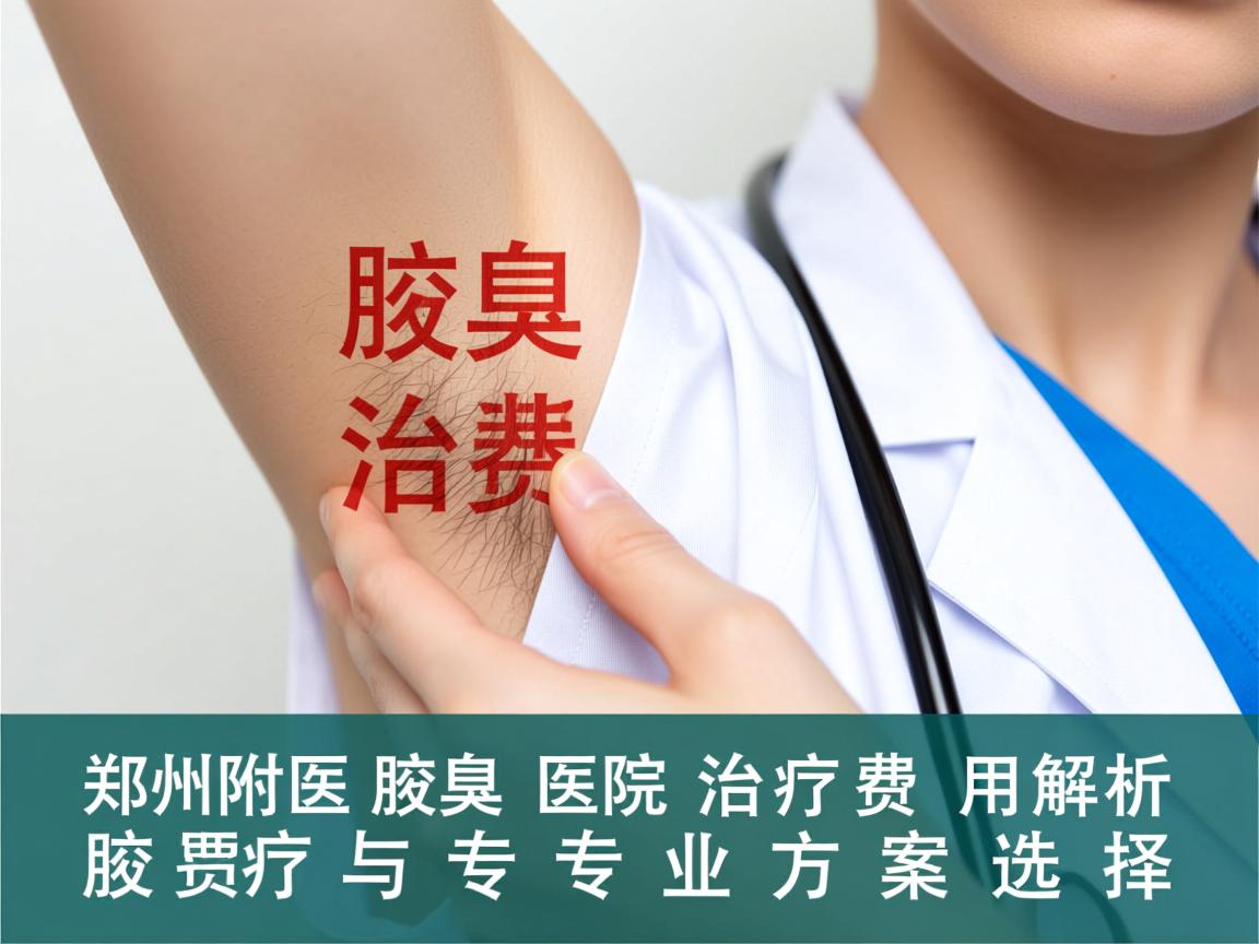 郑州附医腋臭医院治疗费用解析,腋臭治疗费用与专业方案选择 郑州附医腋臭医院治疗费用解析,腋臭治疗费用与专业方案选择
