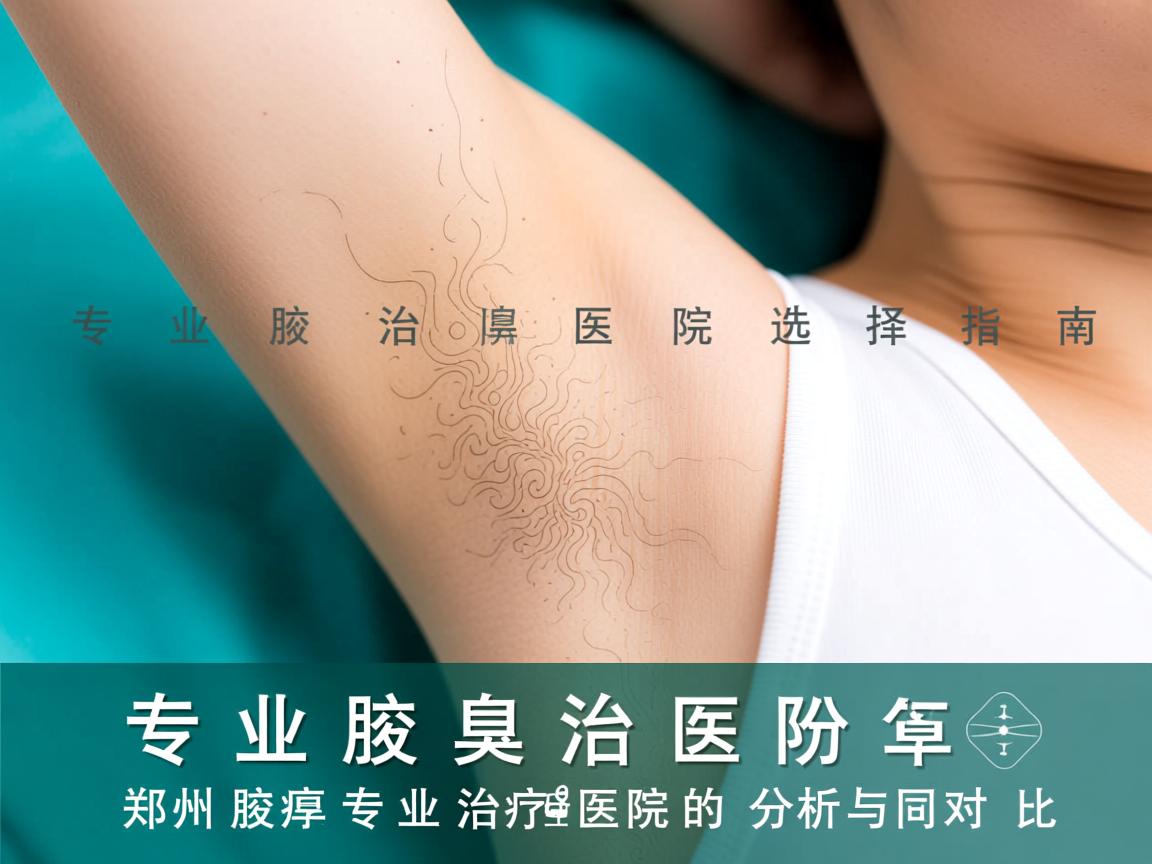 专业腋臭治疗医院选择指南，郑州腋臭专业治疗医院的分析与对比