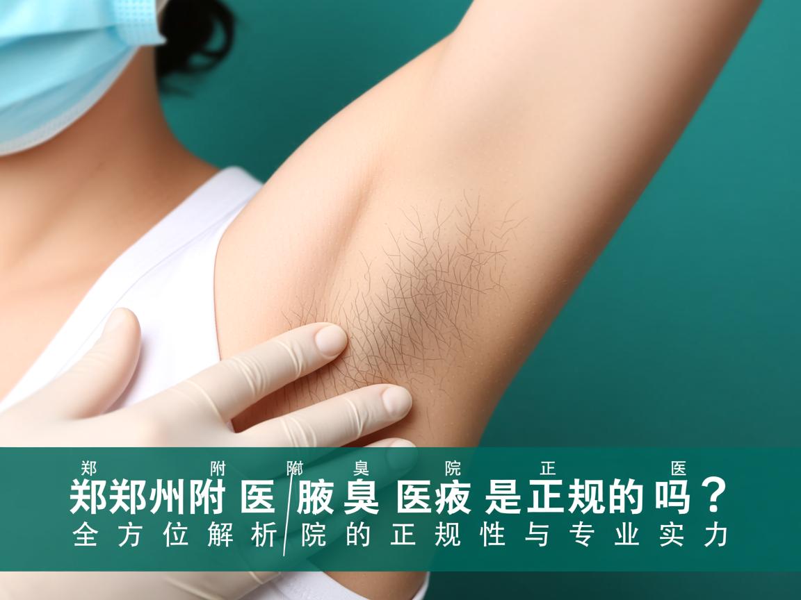 郑州附医腋臭医院是正规的吗?全方位解析郑州附医腋臭医院的正规性与专业实力 郑州附医腋臭医院是正规的吗?全方位解析郑州附医腋臭医院的正规性与专业实力