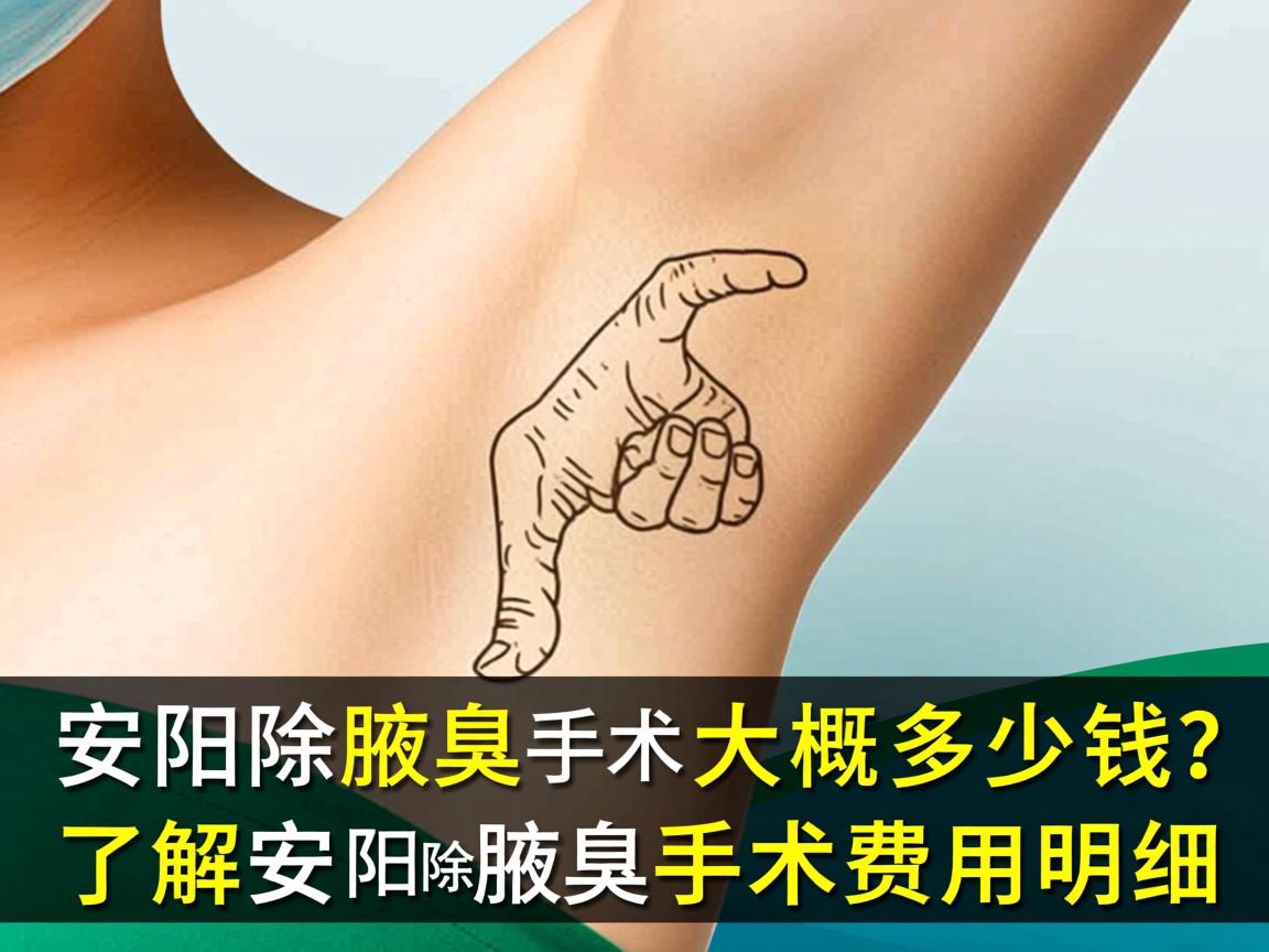 安阳除腋臭手术大概多少钱？了解安阳除腋臭手术费用明细