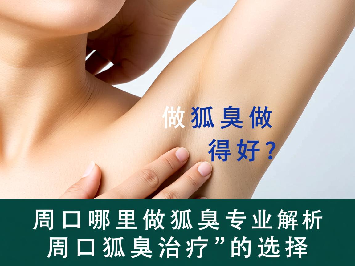 周口哪里做狐臭做得好？专业解析周口狐臭治疗的选择
