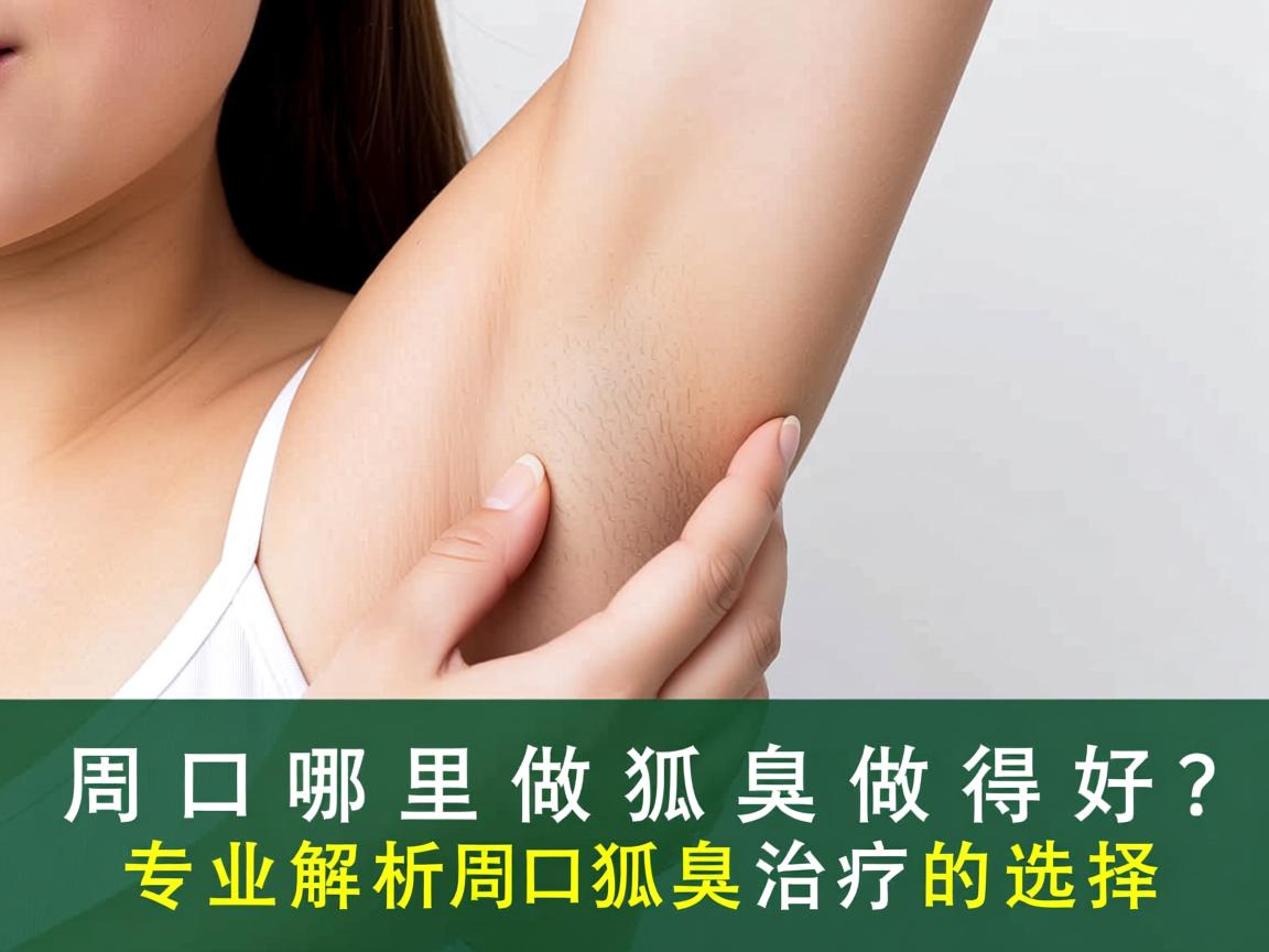 周口哪里做狐臭做得好？专业解析周口狐臭治疗的选择