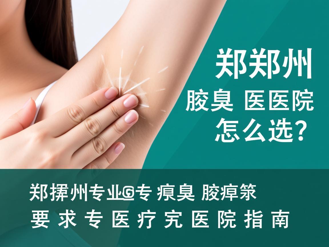 郑州腋臭医院怎么选?郑州专业腋臭医院指南 郑州腋臭医院怎么选?郑州专业腋臭医院指南