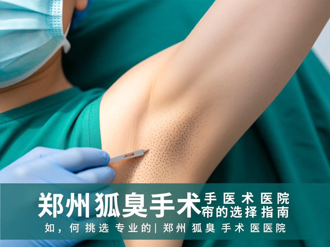 郑州狐臭手术医院选择指南,如何挑选专业的郑州狐臭手术医院 郑州狐臭手术医院选择指南,如何挑选专业的郑州狐臭手术医院