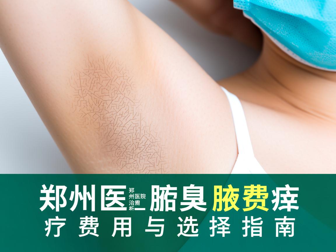 郑州附医腋臭医院费用解析，郑州附医腋臭治疗费用与选择指南