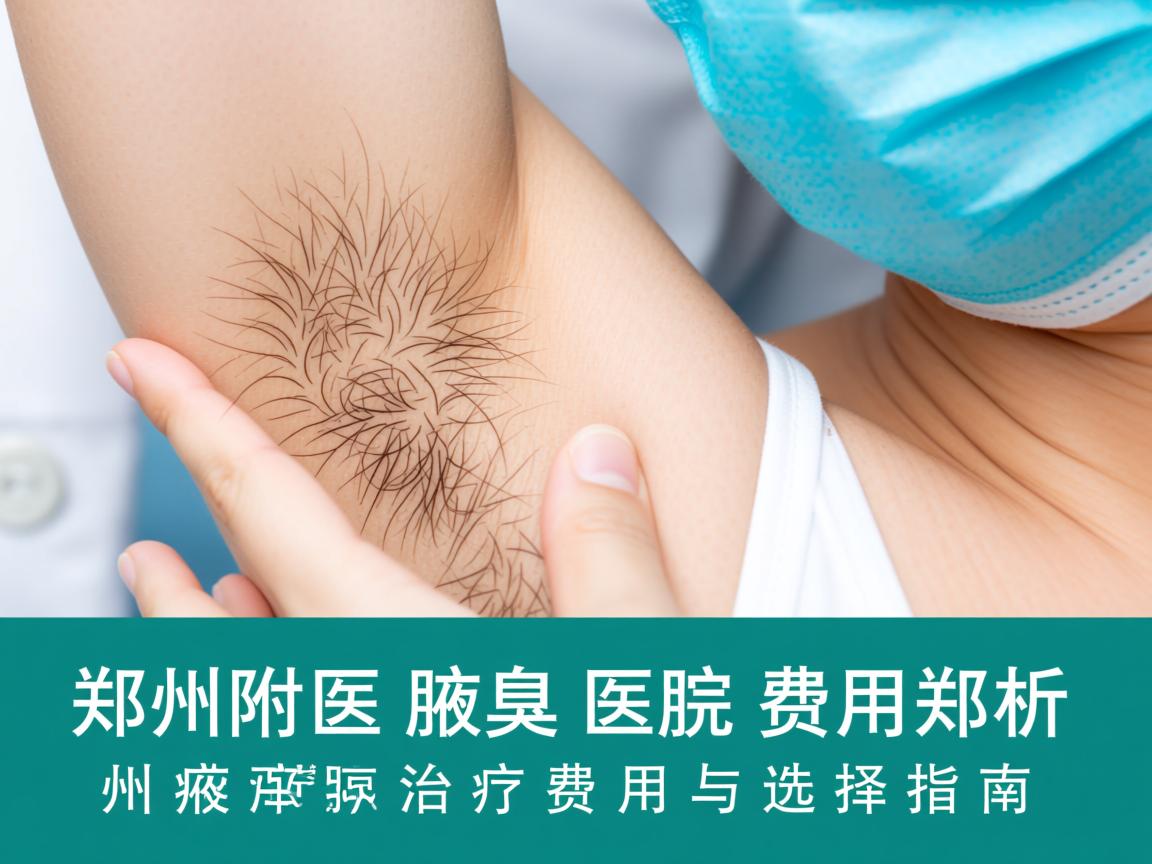 郑州附医腋臭医院费用解析，郑州附医腋臭治疗费用与选择指南
