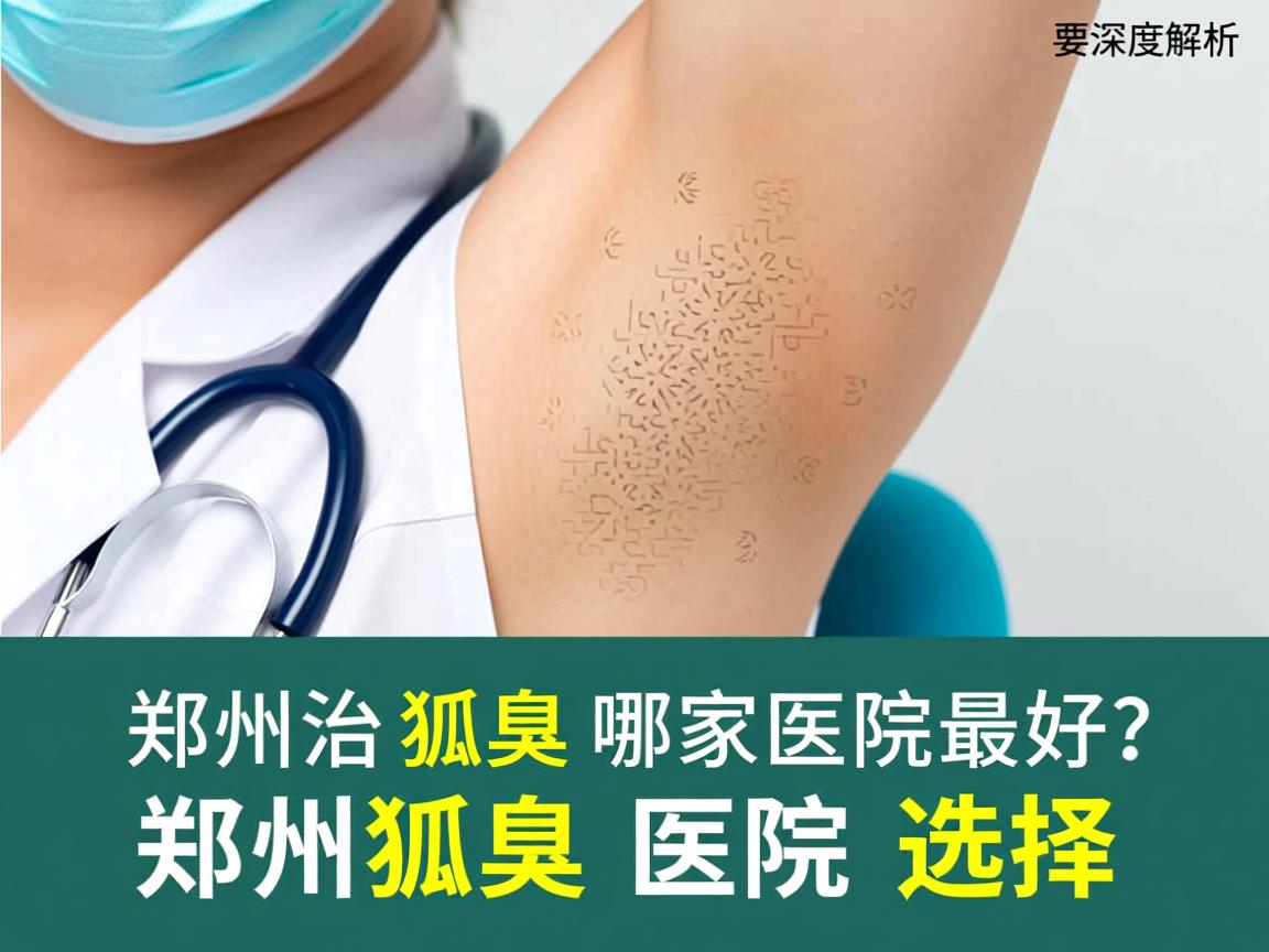 郑州治狐臭哪家医院最好?深度解析郑州狐臭医院选择 郑州治狐臭哪家医院最好?深度解析郑州狐臭医院选择