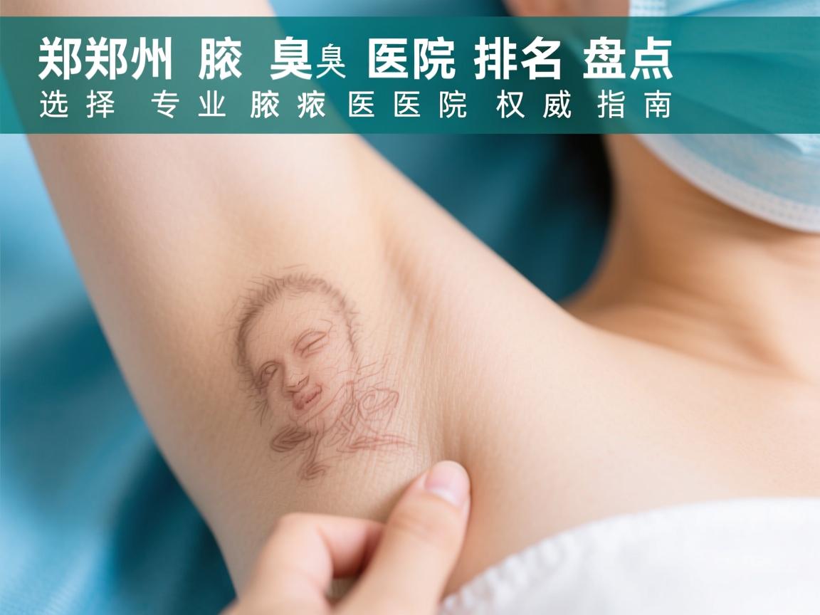 郑州腋臭医院排名盘点，选择专业腋臭医院的权威指南