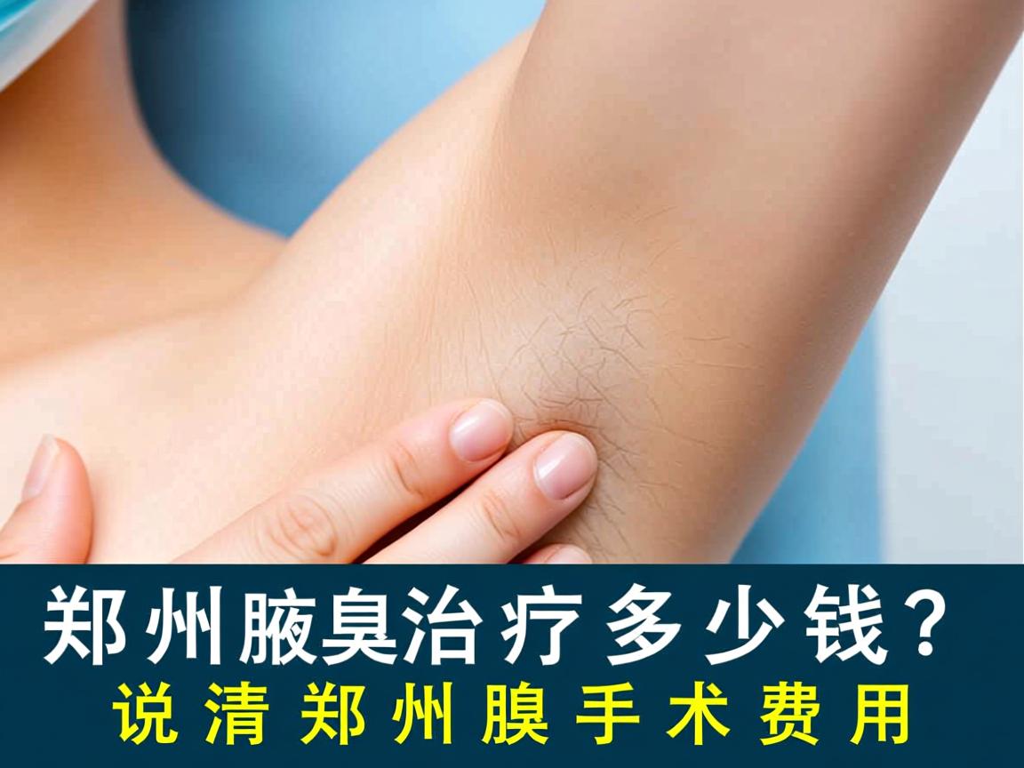 郑州腋臭治疗多少钱?说清郑州腋臭手术费用 郑州腋臭治疗多少钱?说清郑州腋臭手术费用