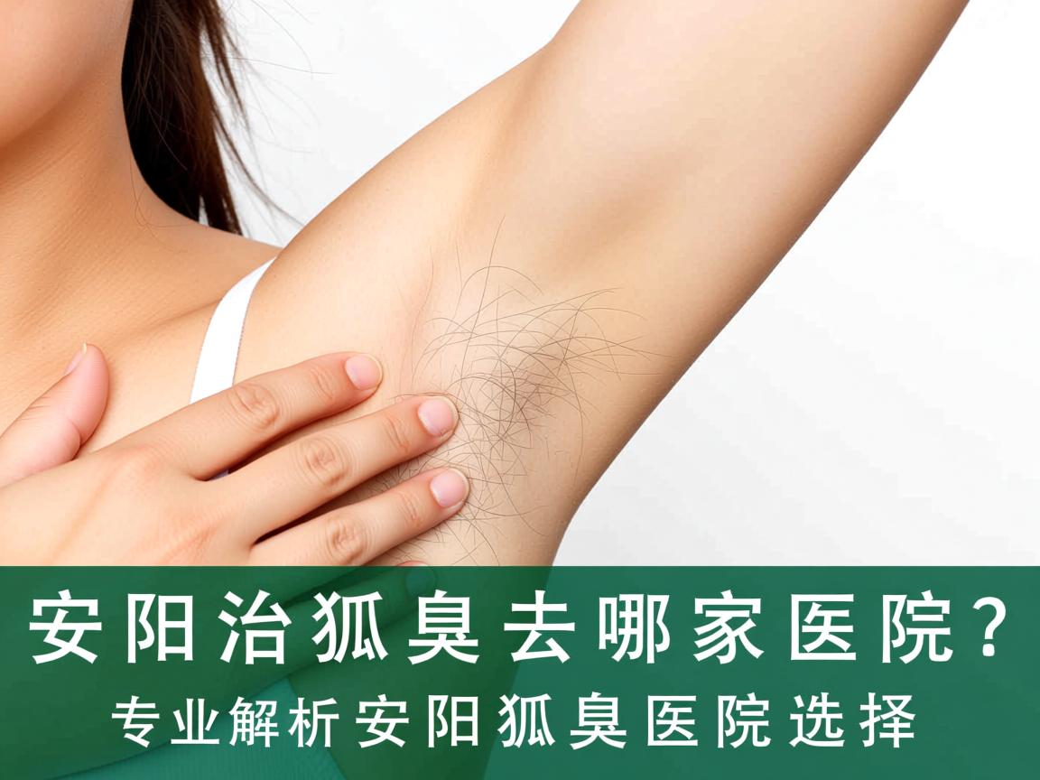 安阳治狐臭去哪家医院？专业解析安阳狐臭医院选择