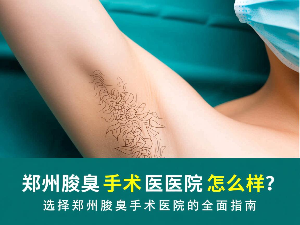郑州腋臭手术医院怎么样？选择郑州腋臭手术医院的全面指南