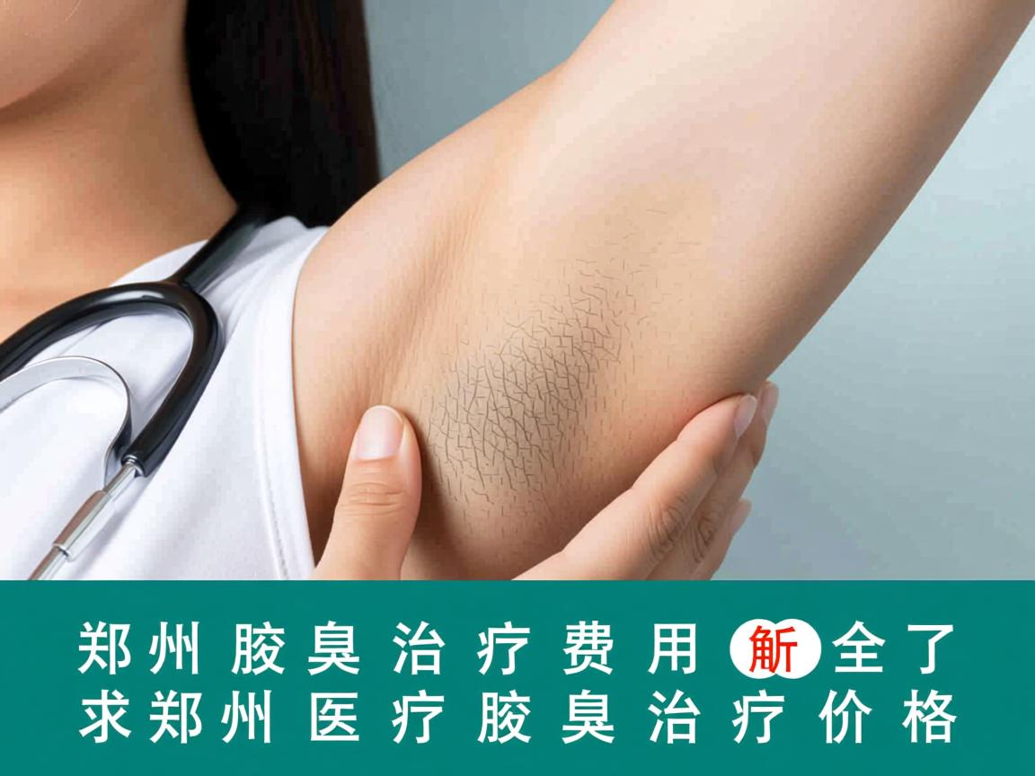 郑州腋臭治疗费用解析，全面了解郑州腋臭治疗价格