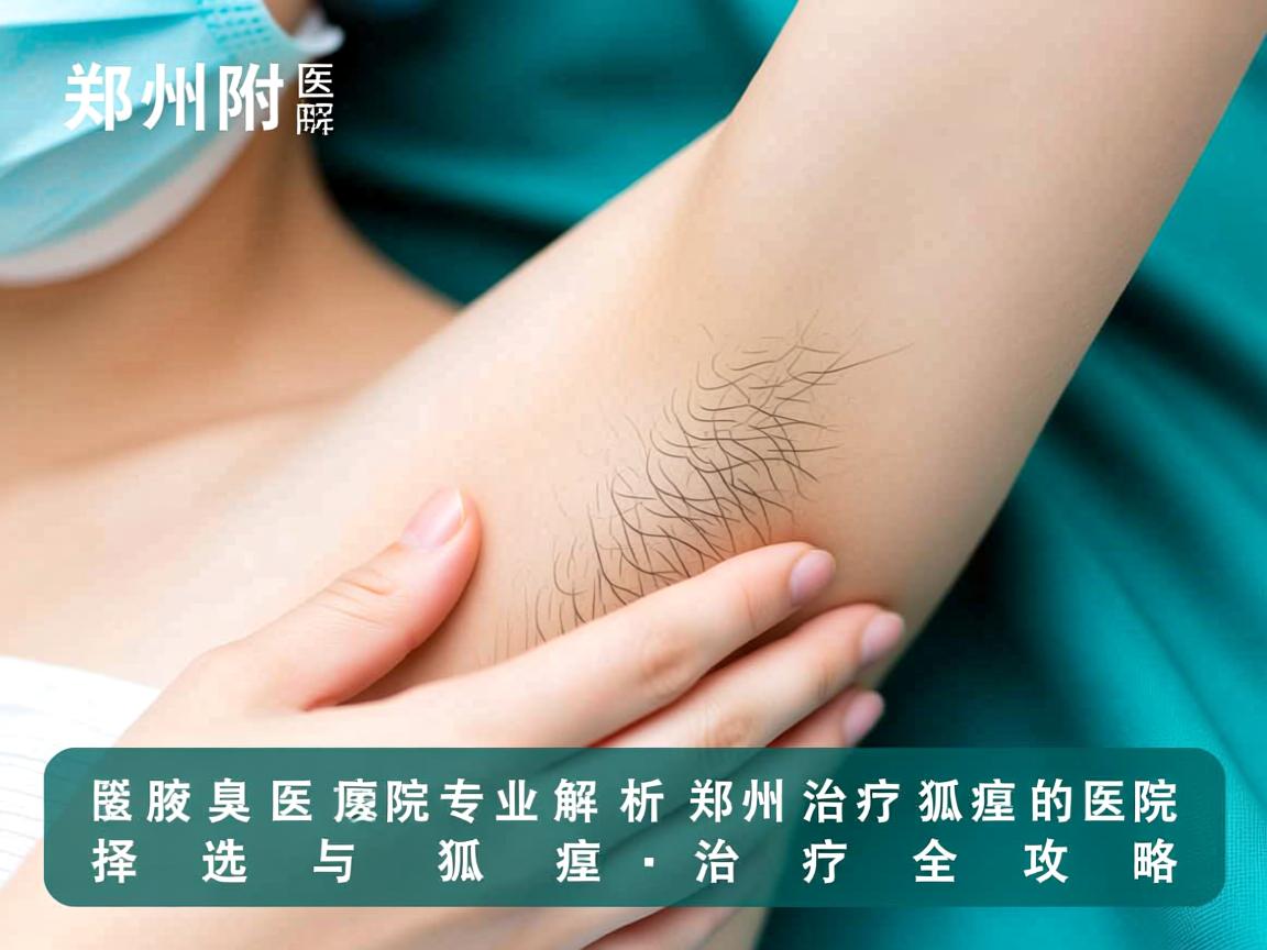郑州附医腋臭医院专业解析，郑州治疗狐臭的医院选择与狐臭治疗全攻略