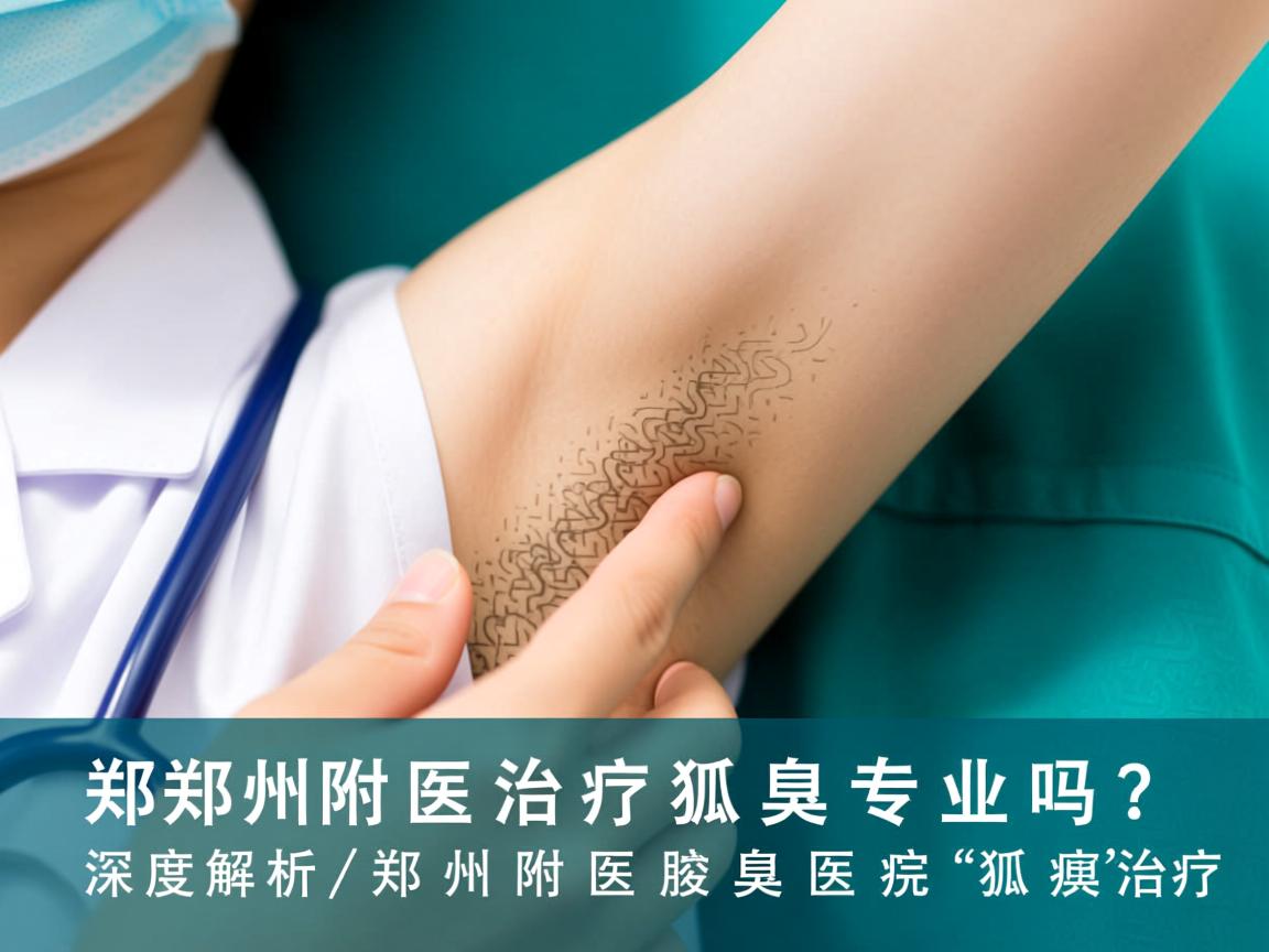 郑州附医治疗狐臭专业吗？深度解析郑州附医腋臭医院的狐臭治疗