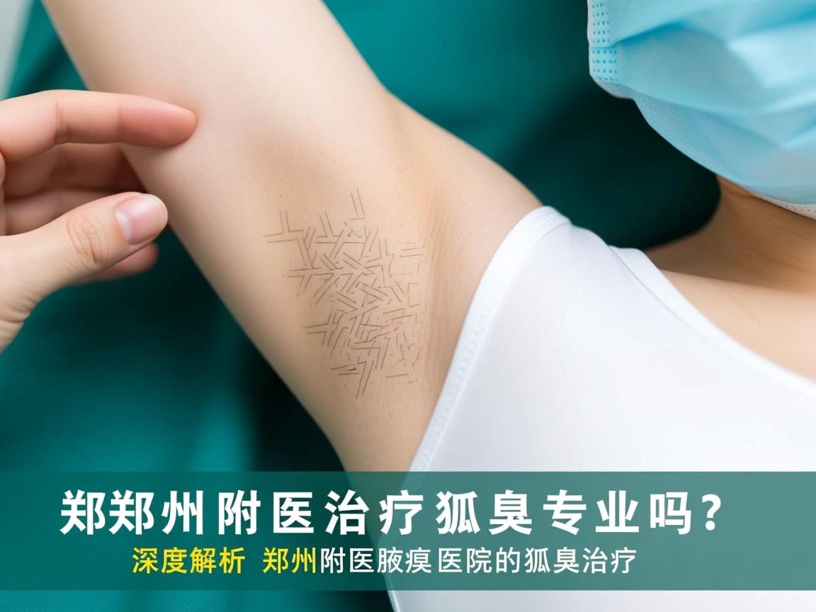 郑州附医治疗狐臭专业吗？深度解析郑州附医腋臭医院的狐臭治疗