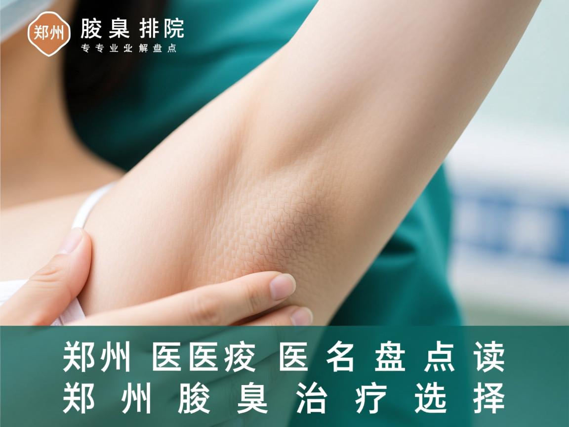 郑州腋臭医院排名盘点，专业解读郑州腋臭治疗选择