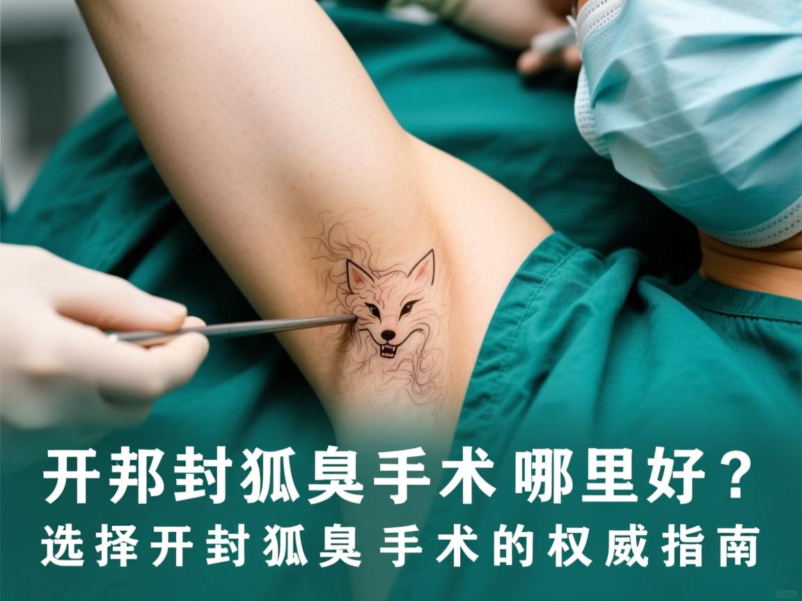 开封狐臭手术哪里好？选择开封狐臭手术的权威指南
