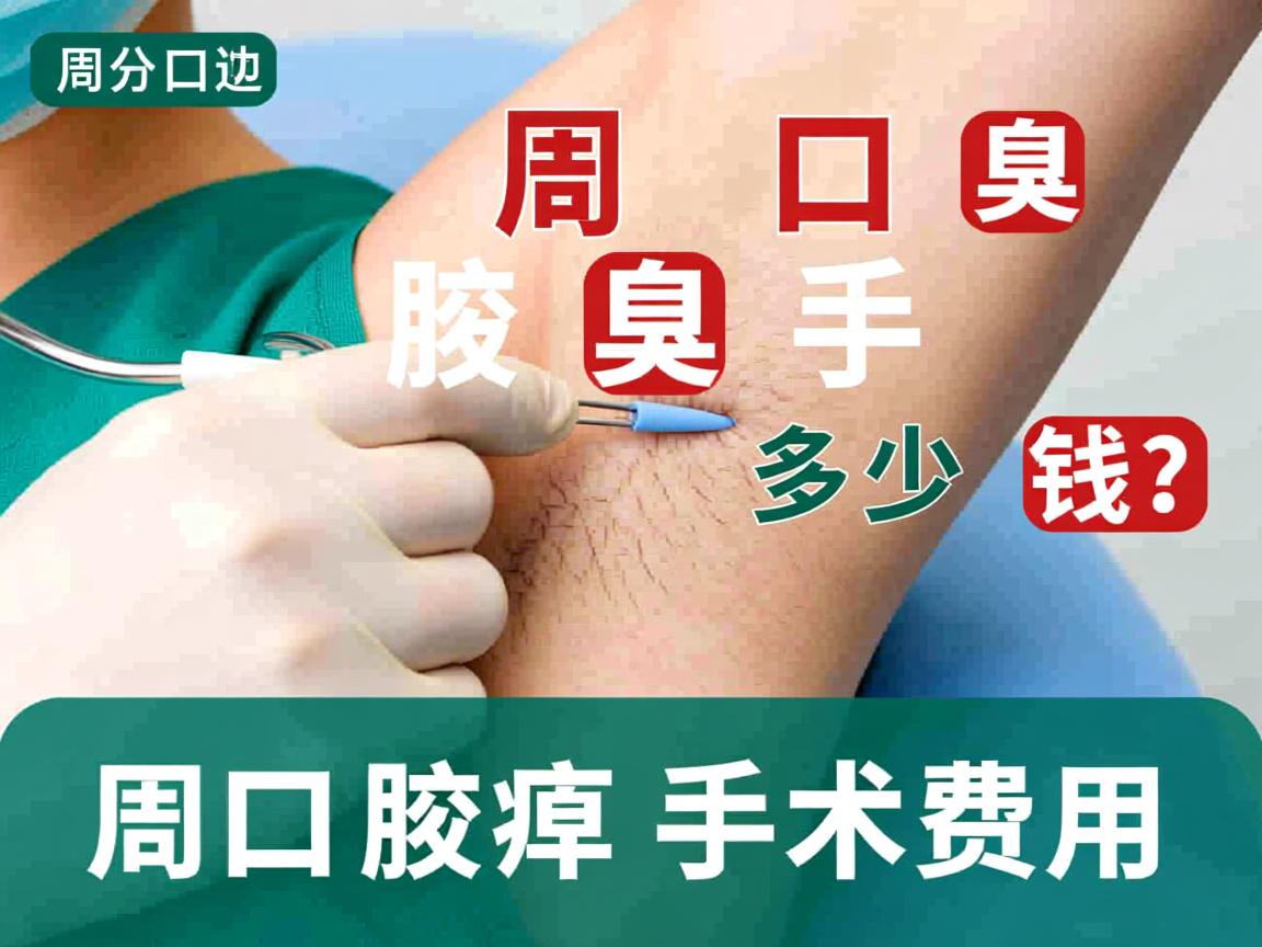 周口腋臭手术多少钱？详解周口腋臭手术费用
