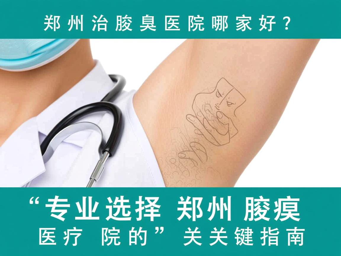 郑州治腋臭医院哪家好?专业选择郑州腋臭医院的关键指南 郑州治腋臭医院哪家好?专业选择郑州腋臭医院的关键指南