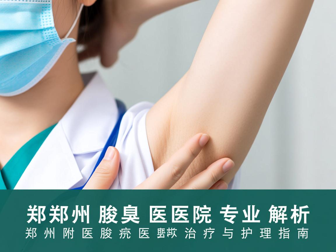 郑州腋臭医院专业解析，郑州附医腋臭医院的治疗与护理指南