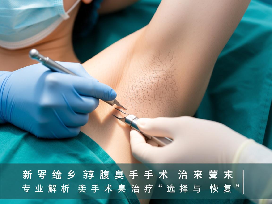 新乡腋臭手术治疗，专业解析腋臭手术治疗的选择与恢复