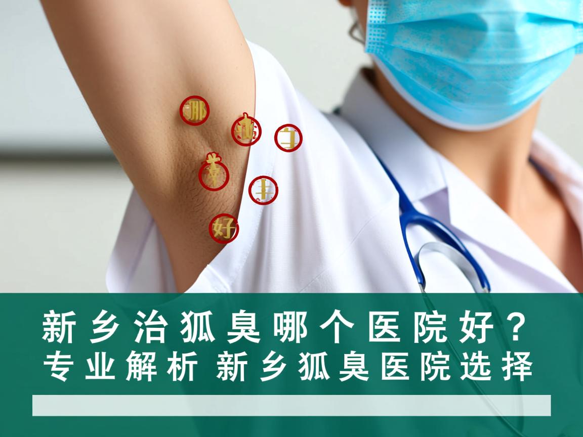 新乡治狐臭哪个医院好？专业解析新乡狐臭医院选择