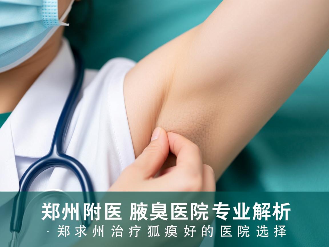 郑州附医腋臭医院专业解析，郑州治疗狐臭好的医院选择