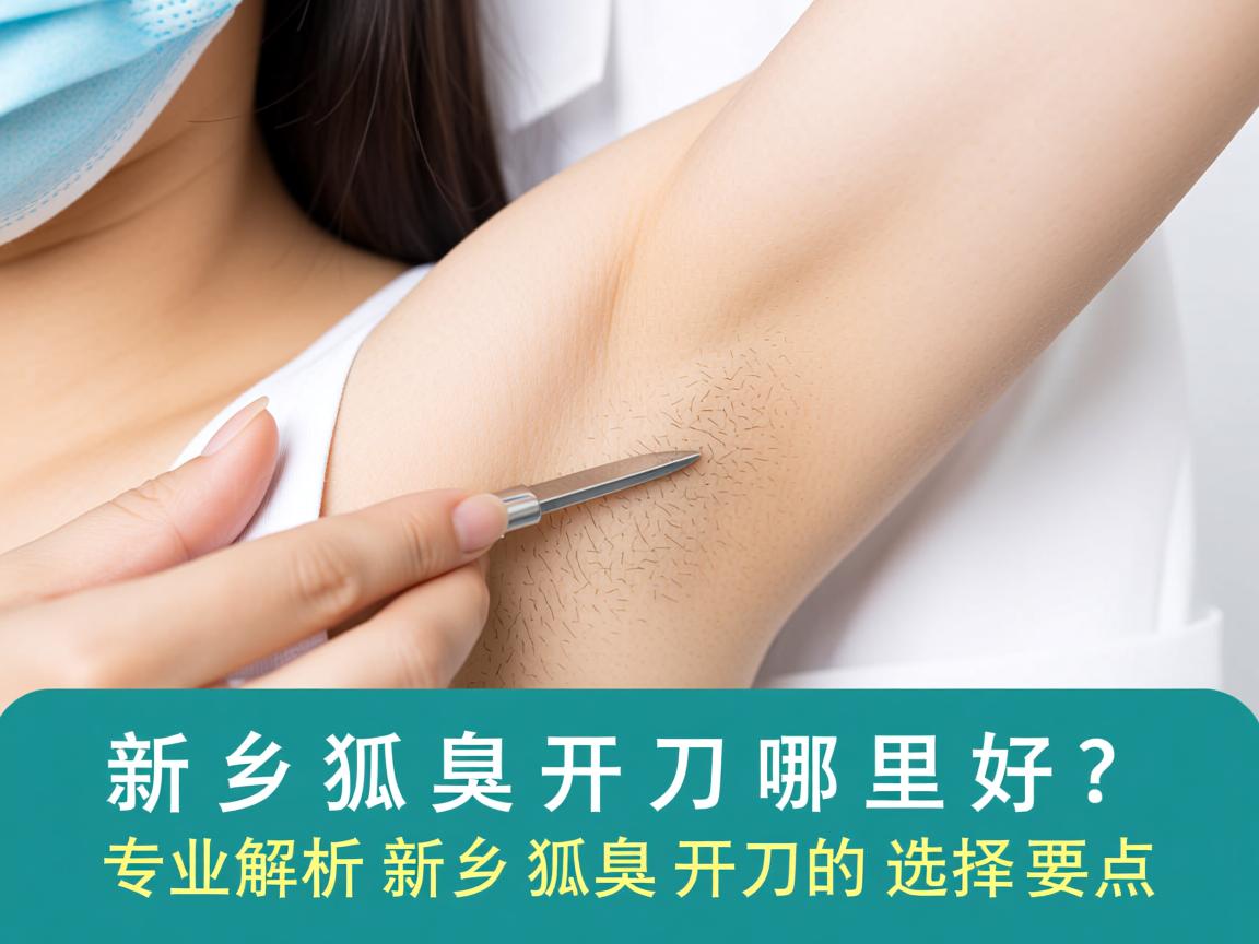 新乡狐臭开刀哪里好？专业解析新乡狐臭开刀的选择要点