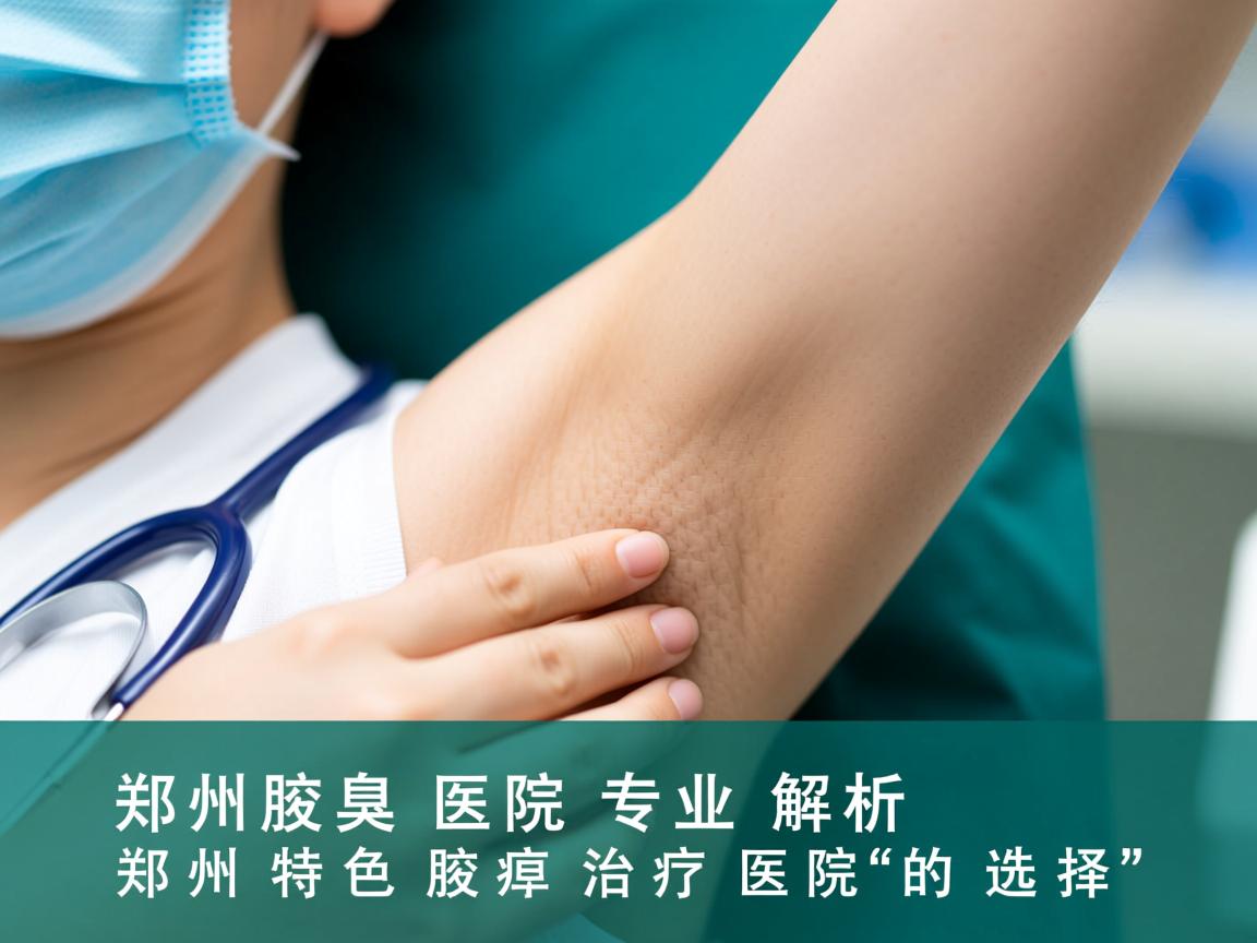 郑州腋臭医院专业解析，郑州特色腋臭治疗医院的选择