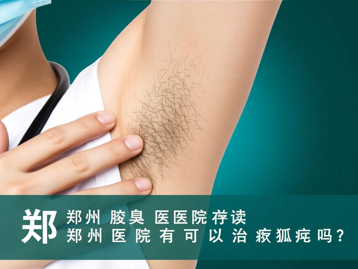 郑州腋臭医院解读，郑州医院有可以治疗狐臭的吗？