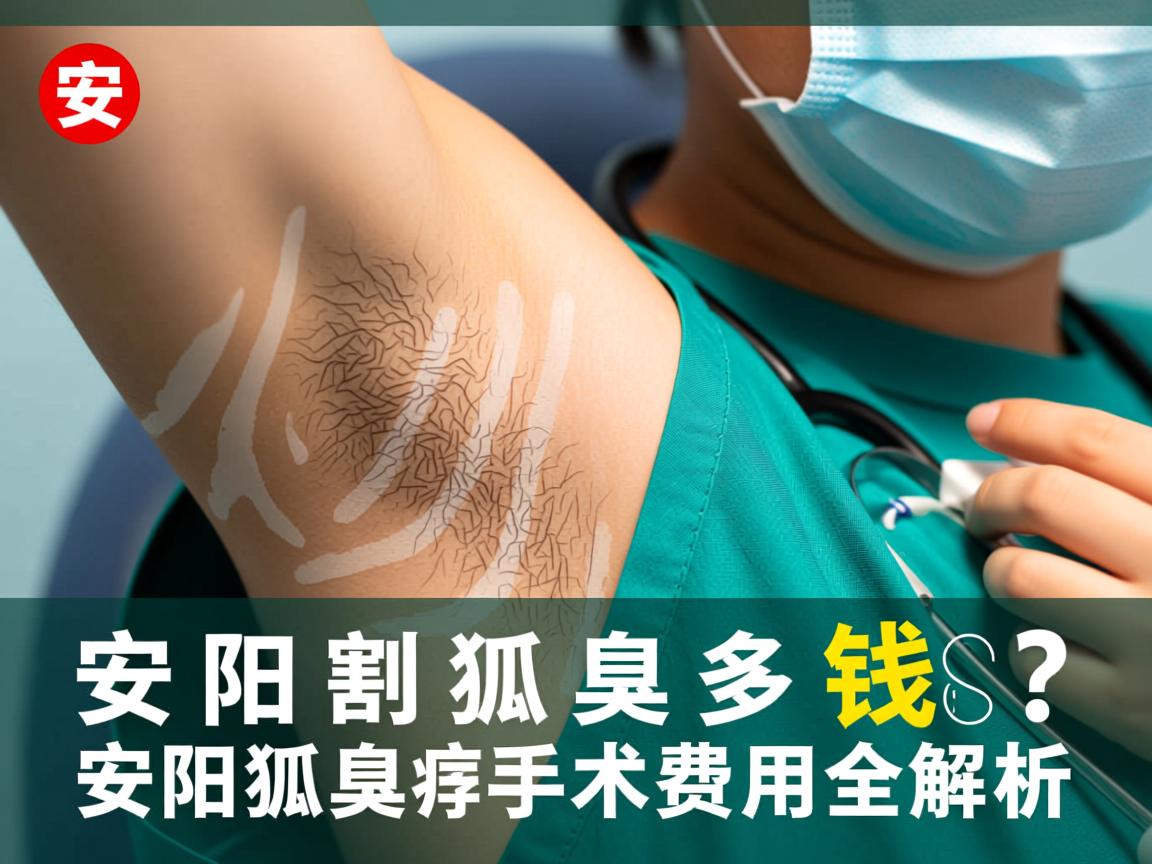安阳割狐臭多钱？安阳狐臭手术费用全解析