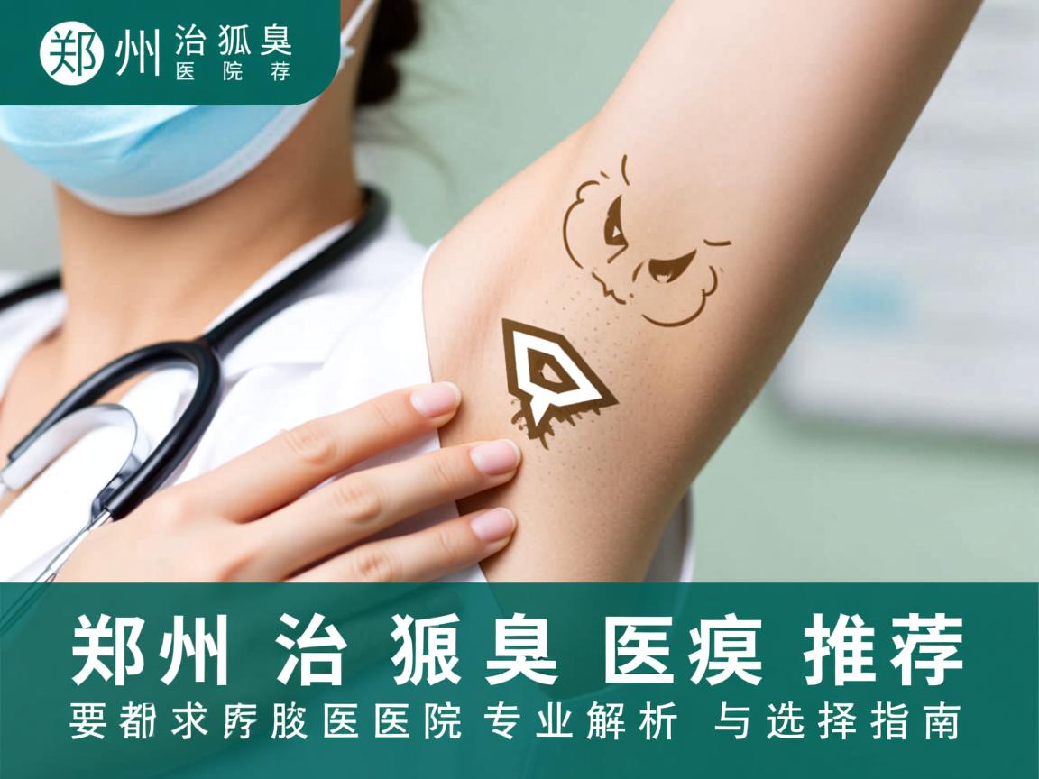 郑州治狐臭医院推荐，郑州附医腋臭医院专业解析与选择指南