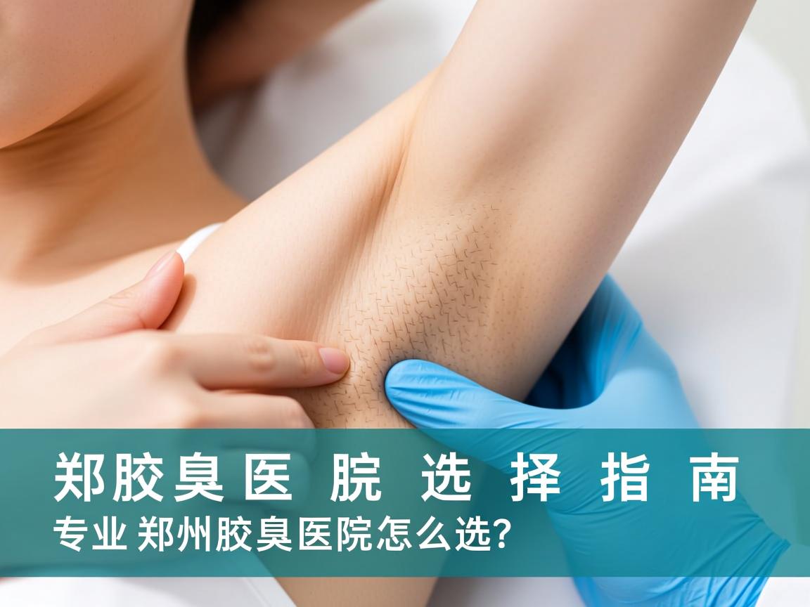 郑州腋臭医院选择指南，专业郑州腋臭医院怎么选？