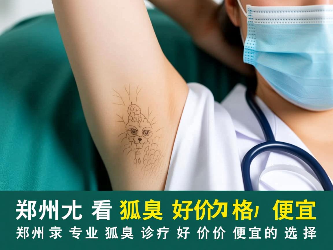 郑州看狐臭好价格便宜，郑州专业狐臭诊疗好价格便宜的选择