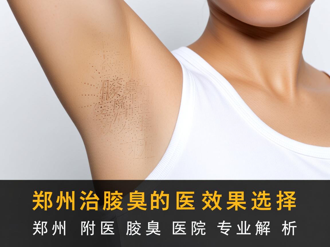 郑州治腋臭的医院效果好的选择，郑州附医腋臭医院专业解析