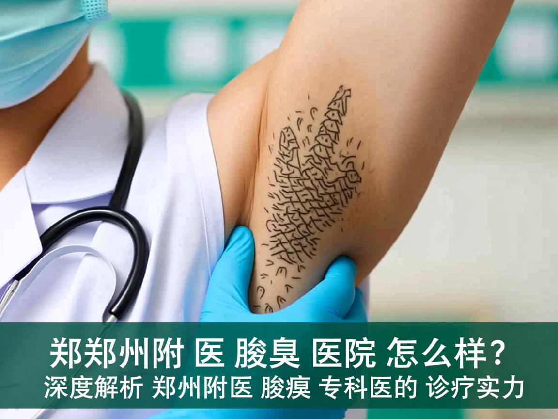 郑州附医腋臭医院怎么样？深度解析郑州附医腋臭专科的诊疗实力