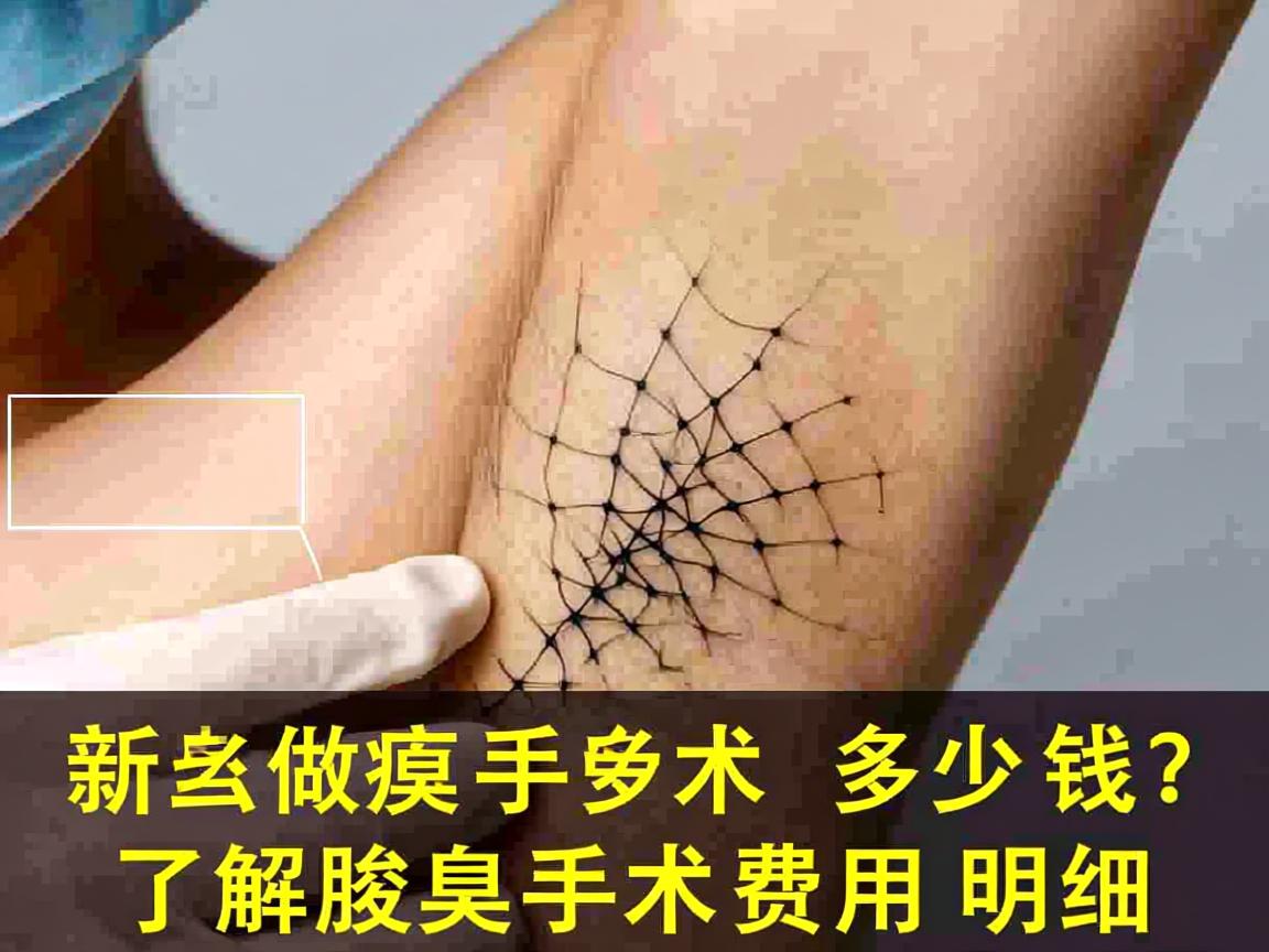在新乡做腋臭手术多少钱？了解腋臭手术费用明细